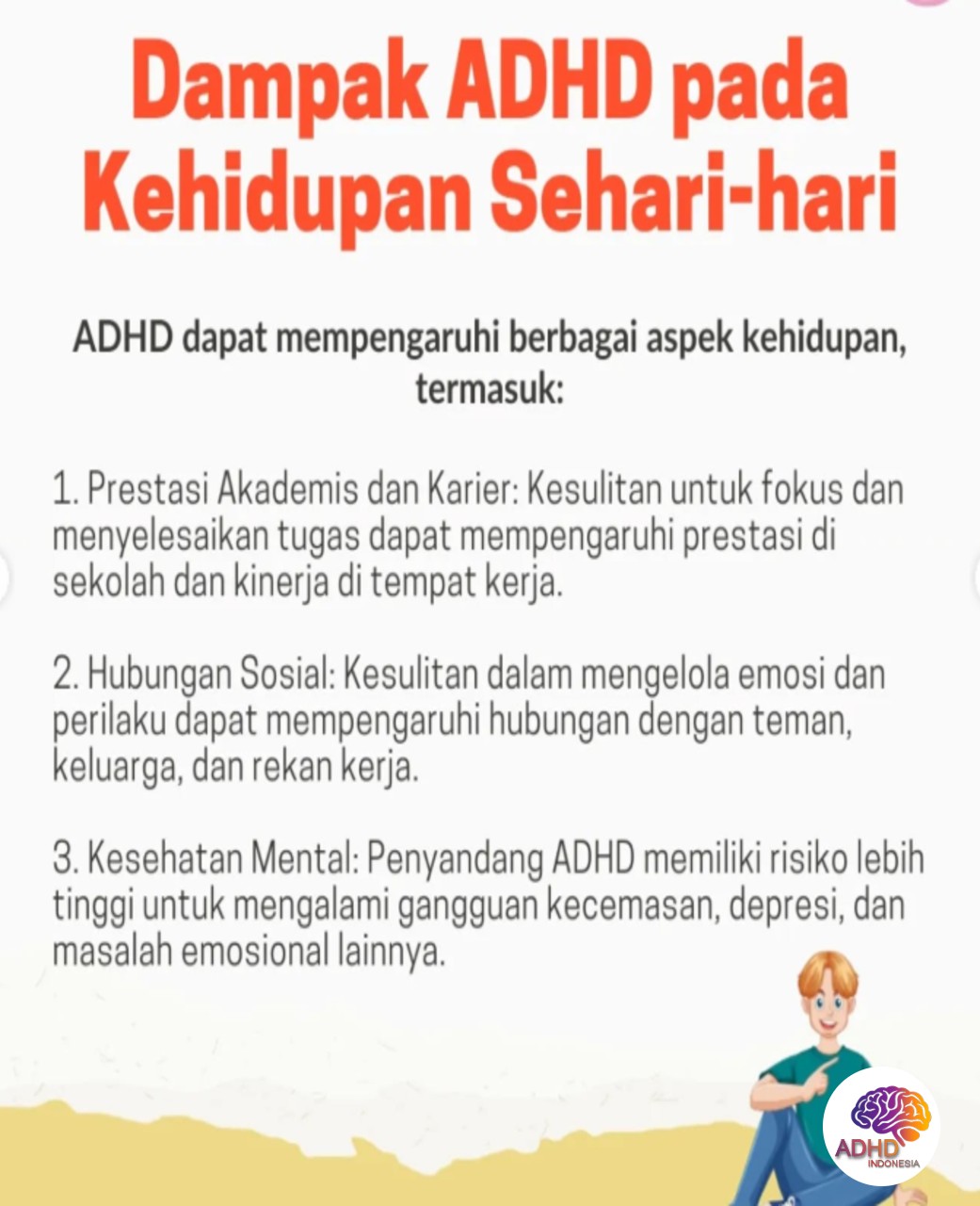 ADHD dan Hubungan Sosial Anak di Lingkungan Sekolah di Kabupaten Manokwari