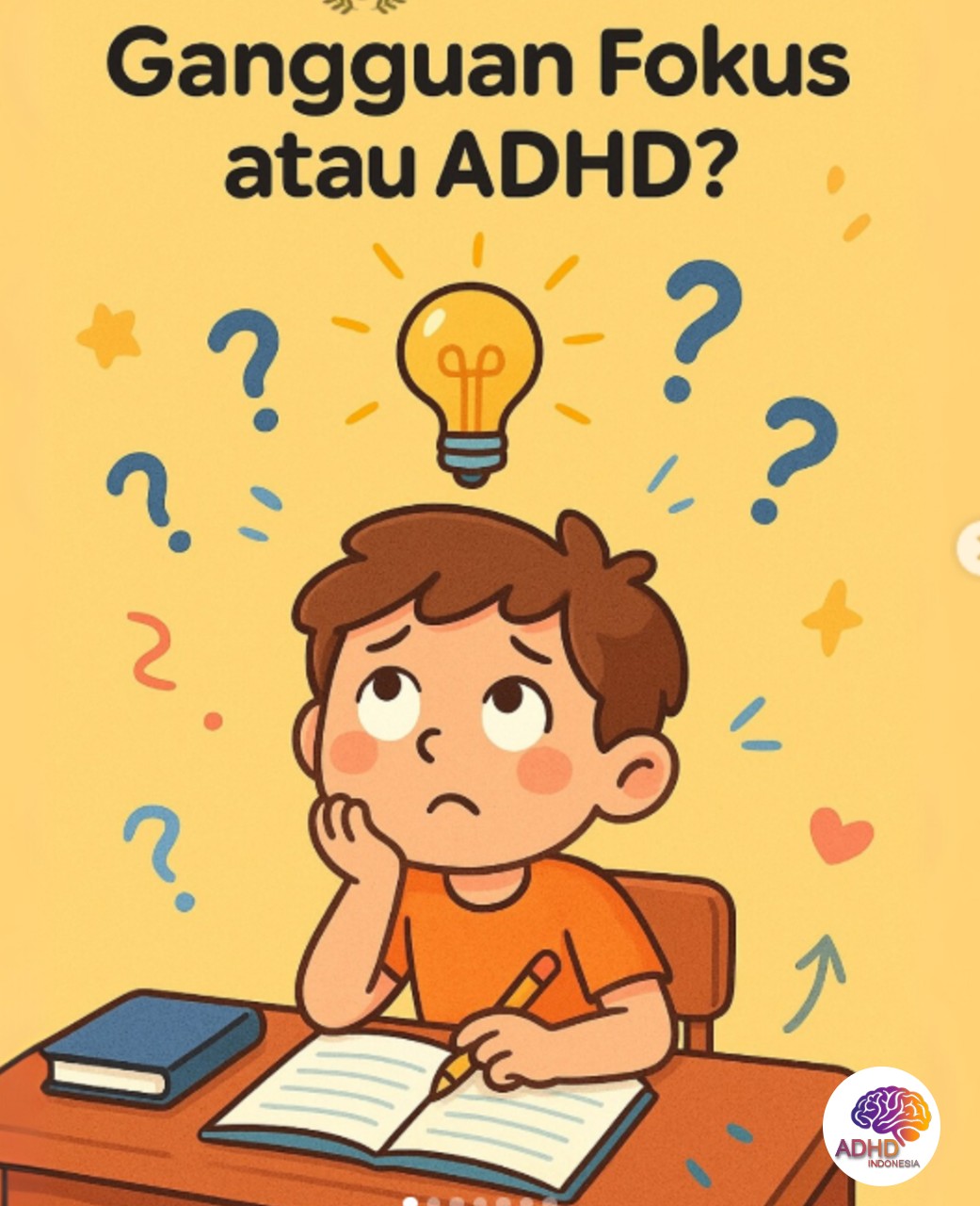 ADHD dan Kesulitan Fokus Anak: Edukasi untuk Keluarga di Kabupaten Manokwari