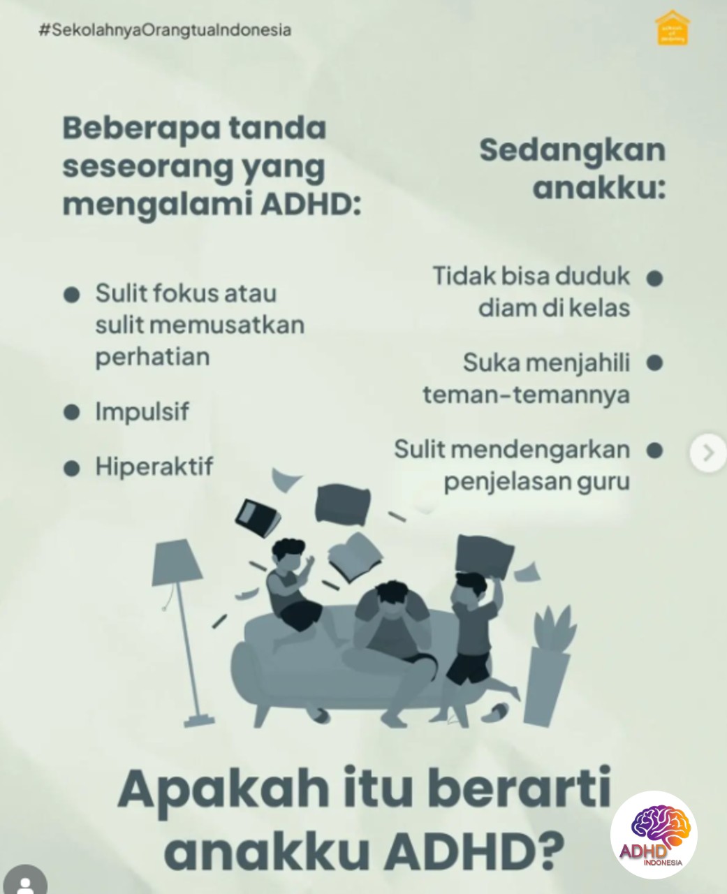 Ciri dan Gejala ADHD pada Anak Usia Dini di Kabupaten Manokwari